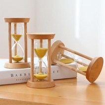 10분타이머 원목 칼라 모래시계 논리학습 탐구수업 놀이과학 교육기관 학교