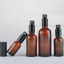 캔들바다 향수유리용기 - 브라운 라운드 스프레이 ( 30ml 50ml )