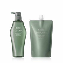 시세이도 [지성두피용] 서브리믹 휀테 포르테 샴푸 500ml+리필 450ml 285646