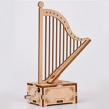 사이언샵 꾸미기 DIY 하프악기 오르골 만들기