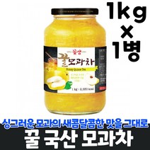 꿀 국산 모과차 1kg, 1병