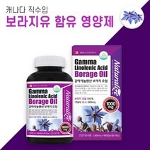 네추럴라이즈 감마리놀렌산 보라지 오일 1000gmg x 180 6개월분, 180캡슐 x 4개