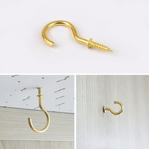 스크류 후크고리 천정 천장 걸이 모빌 캐노피 모기장 설치, 대