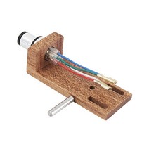 Bnineteenteam Universal Record Player Headshell Phonograph Cherry Wood Turntable 교체 헤드 쉘과 4pcs 리드