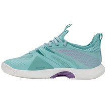K-Swiss 여성용 스피드 트랙 테니스 신발 화이트/포도 과즙/난초 헤이즈