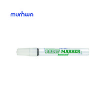 문화연필 자일렌프리 페인트마카 4.5mm 낱색 1타(12개입)/ 마카펜, 은색