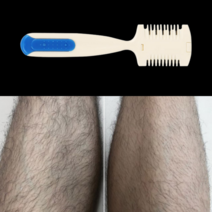 제모용면도기 털숱치기 남자 다리털 숱 제거기 면도기, 6개