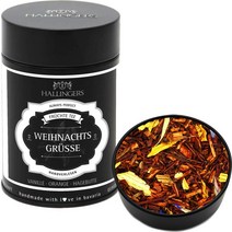 독일직구 할링거의 루저 과일 티 with 바닐라 오렌지 & 하구부테 (120g) - 크리스마스 인사 (프리미엄 캔) - 크리스마스 2022 For You #For Him - 크리스마스 기프트 2022, 수량, 상세참조
