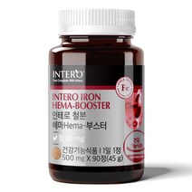 인테로 철분 임산부 비헴철 + 사은품 증정, 90캡슐 x 1개  (3개월분)