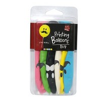 죠이하우스 파티풍선 12인치 콧수염풍선 5개입 죠이하우스 어린이집 유치원 초등학교 각종행사 파티용품, 단품