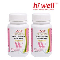 하이웰 프리미엄 멀티비타민&미네랄 for 여성 60베지캡슐 2EA 뉴질랜드 본사 출고
