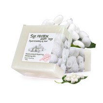 염소 우유 실크 비누 심황 생강 커피 바다 소금 수제 사해 진흙 천연, 01 Silk