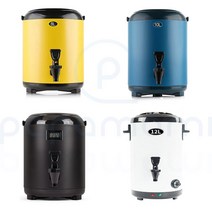 파파모미 업소용 보온통 대용량 6L 보냉통 전기물끓이기, 6L 화이트