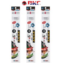 [마린피싱] BKC 빙빙 열기 볼락 BK-312/6본/외줄카드/배낚시, 침13-본선5-지선3