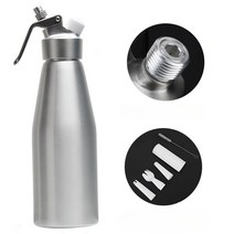 생크림 휘핑기 카페 휘핑 크림 가스 기계 질소 크림기, 실버 1000ML(대용량)