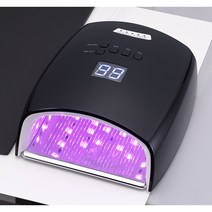 뷰닉스 S10 무선 젤램프 LED UV 겸용, 블랙