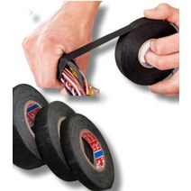 전선정리 다용도 내열성 접착천 패브릭 테이프, C