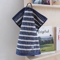 송월타월 호텔컬렉션 모놀릭 보카시 고리 주방행주 1장, 1개, 네이비