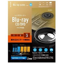 일본직발송 3. 엘레콤 엘레컴 렌즈 클리너 블루레이 CD · DVD용 2장 세트 읽기 오류 해소에 습식 PS4 일, One Size_강력한 오염 제거 타, One Size_강력한 오염 제거 타, 상세 설명 참조0