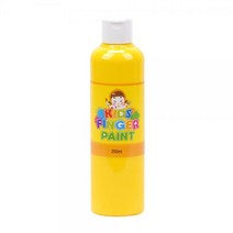 키즈 핑거페인트 250ml 낱색물감 유아물감 물감놀이 핑거페인트 키즈맘아트, 하늘
