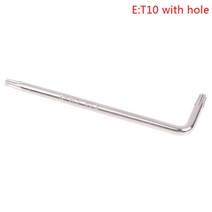 십자 전동 전기 6 로브 Torx 헤드 변조 방지 보안 볼트 구멍 스크루 드라이버 스크루 드라이버 키 T6 T7 T, [05] T10, 05 T10