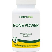 칼슘 NaturesPlus Bone Power with Boron - 1000 mg Calcium 180 Softgels & Joint Support Supplement Liq, 180 Count (Pack of 1)