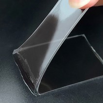 초강력 도깨비 중량 방수 무시 겔 양면 실리콘 테이프 다이소 미끄럼방지, 1M