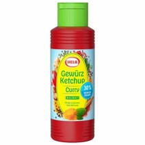헬라 커리 케첩 보통맛 30% 로우슈가 300ml