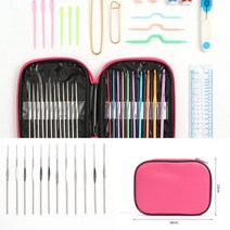 코바늘 손뜨개 10종세트(핑크) 뜨개 손뜨개DIY 손뜨게