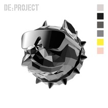 디프로젝트 디불 불독 차량용 방향제 (색상6종 선택/향6종 선택), 1세트, [프로즌그레이], [큐컴소프], [쇼핑백:선택]