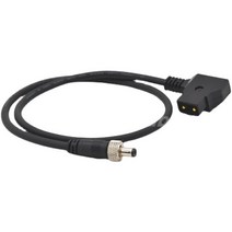 DSLR 장비 전원 V 마운트 안톤 배터리용 D-탭 수-직각 DC 케이블 12V 5.5x2.5mm, 07 DC lock straight_09 60cm