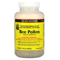YS Eco Bee Farms 와이에스 에코 비 팜 비 벌 폴른 그래뉼 홀 꿀 과립제 Bee Pollengranules Whole 283g