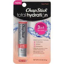 챕스틱 ChapStick 토탈 하이드레이션 3 in 1 스위트 피치