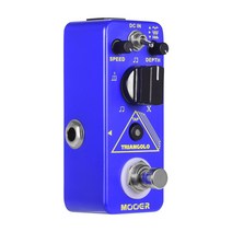 이펙터 일렉기타 베이스 Mooer-MTR3 Triangolo 디지털 트레몰로 페달 일렉트릭 기타 이펙트 풀 메탈 쉘 마이크로