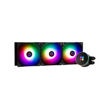 수냉쿨러 cpu 라디에이터 팬 RGB 게이밍 pc 조립 부속, 프로즌 프리즘 240 블랙