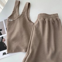 여름 잠옷 Nightie Loungewear 세트 탑 Pijamas 2 캐주얼 반바지 민소매 정장 피스 Fenino 여성