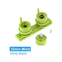 뱃지만들기 뱃지제작 뱃지재료 DIY 홈 배지 만들기 금형 핀 단추 제조 업체 25mm 44mm 공예 용품, 02 32mm Mold