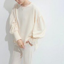 루즈 솔리드 옆트임 상의 여 가을