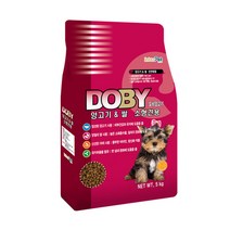 [룸펫]소형견 전용 강아지 사료 도비 양고기 3kg, 단품