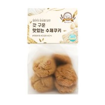 에이쿠키 수제 쿠키 피넛 베이크, 120g, 18개입