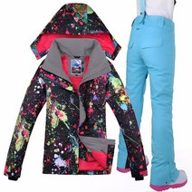 승마레슨 승마바지 Gsou snow-고품질 여성 자켓 스키복 캠프 승마 스포츠 방수 방풍 스노우보드 + 바지, 04 A4_01 XS