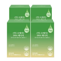 알티지 오메가3 DHA 매니저 780mg 60정, 4개, 60캡슐