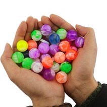 아기바운서 10pcs 재미 있은 장난감 공 30mm 탄력 공 부동 튀는 어린이 탄력 공, 20pc