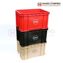 EZ BOX 이지박스 박/스/만 캠핑박스 운반상자, 샌드, 1개