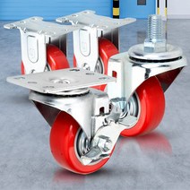 경량용 3 PVC/바퀴 우레탄 가구 캐스터 이동식 이동 구르마 대형 캐스터 수레 케스터 소형 발포 발통, 다산 바퀴(휠), 다산 본상품선택