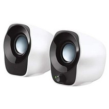일본직발송 2. 로지텍 (로지쿨) 로지쿨 PC 스피커 PC용 Z120BW 화이트 스테레오 2CH 컴팩트 USB 급전식 3., One Size_1 스피커 단품, 1 스피커 단품, 상세 설명 참조0
