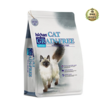 라이브잇 이즈칸 캣 어덜트 그레인프리 고양이 사료, 연어 + 닭, 17개, 6.5kg