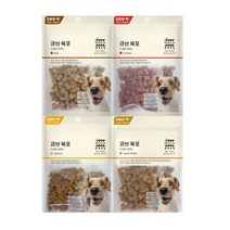 [1+1]무마진 국내산 곤충 단백질 고영양 강아지간식 영양가득 큐브 육포 800g 2봉 소고기/연어/치킨/고구마, 연어 1600g