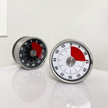 타이머 구글타이머 뽀모도로타이머 구글시계 구글타이머 타임타이머, 태엽타이머(블랙)