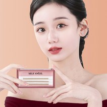 셀프천사 브라운 가닥 부분 속눈썹 갈색 A형 아이돌 인형 래쉬 인조 연장 래쉬 붙이기, 트윙클A형, C컬, 9+10+11mm
